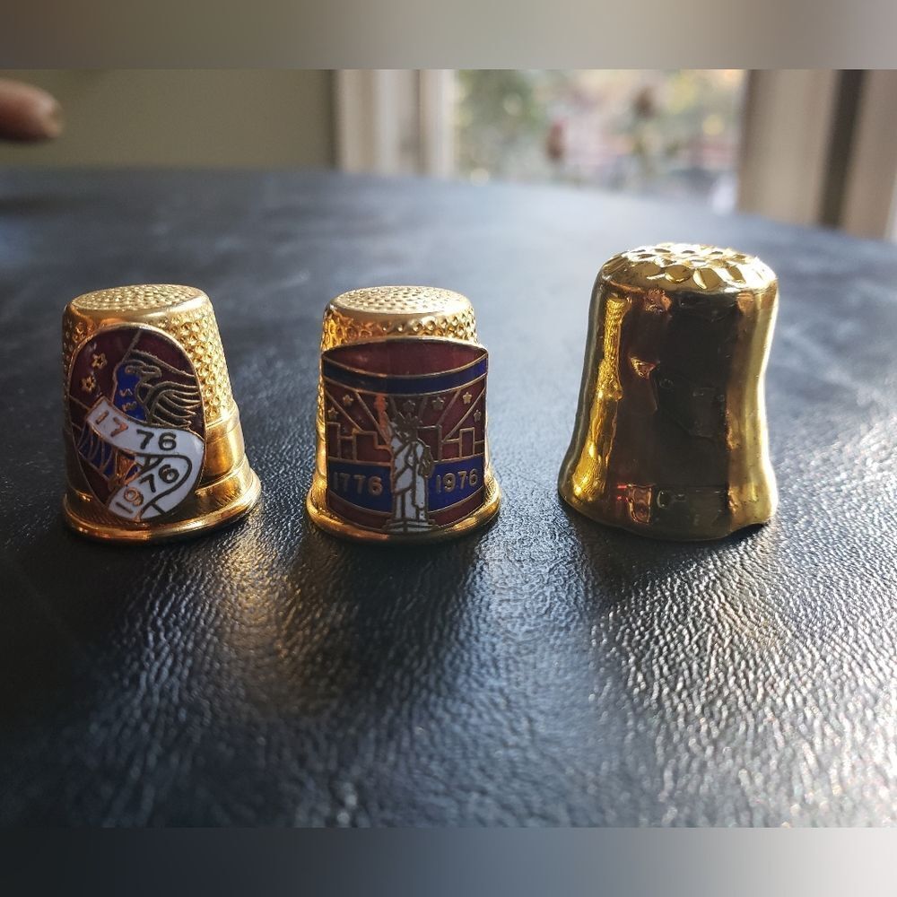 Metal Thimbles (3) - Picture 2 of 6